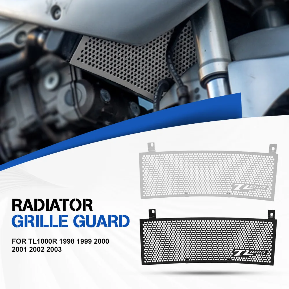 FOR TL1000R 1998 1999 2000 20001 2002 2003 Motorcycle Radiator Grille Guard Cover Oil Cooler Protector Part TL 1000 R
FOR TL1000R 1998 1999 2000 20001 2002 2003 Motorcycle Radiator Grille Guard Cover Oil Cooler Protector Part TL 1000 R