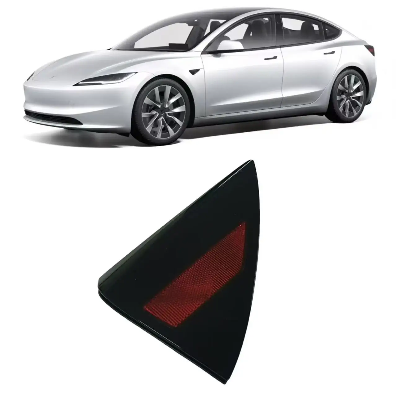 Suitable for Tesla 2024 Model 3 Highland Trunk Right Reflector Taillight Side Trim
Suitable for Tesla 2024 Model 3 Highland Trunk Right Reflector Taillight Side Trim