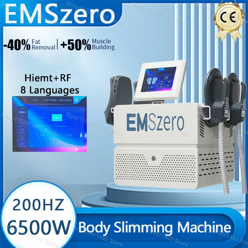 15Tesla 6500W EMS Body Slim Machine Neo RF Building Muscle Stimulator Hiemt Buttock Lifting Emszero Sculpt Fat Removal Equipment
15Tesla 6500W EMS Body Slim Machine Neo RF Building Muscle Stimulator Hiemt Buttock Lifting Emszero Sculpt Fat Removal Equipment