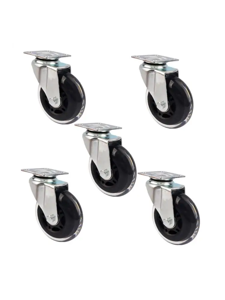 5 Pcs/Lot Caster Manufacturer Recommends High Quality 3-inch Pu Universal Polyurethane Transparent Furniture Office
5 Pcs/Lot Caster Manufacturer Recommends High Quality 3-inch Pu Universal Polyurethane Transparent Furniture Office