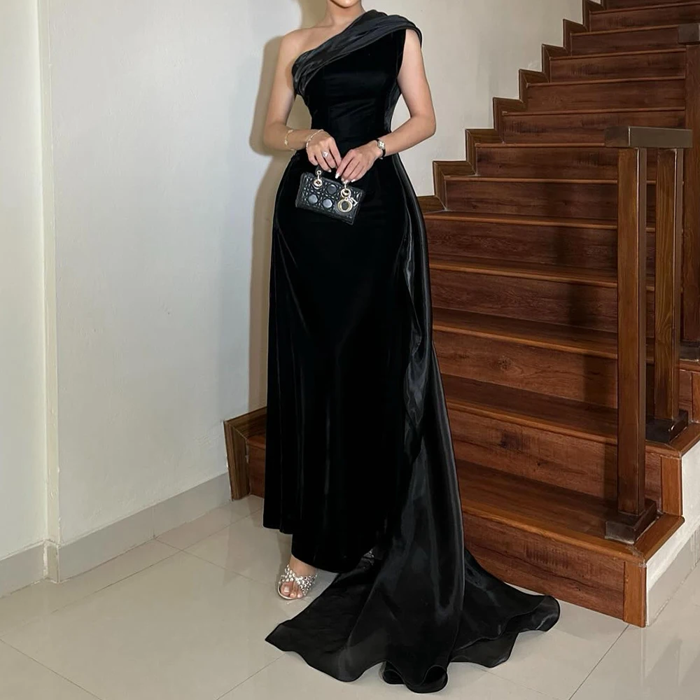 Customized High Quality One Shoulder Chiffon Evening Dresses Modern Straight Floor Length Sleeveless Bespoke Occasion
Customized High Quality One Shoulder Chiffon Evening Dresses Modern Straight Floor Length Sleeveless Bespoke Occasion