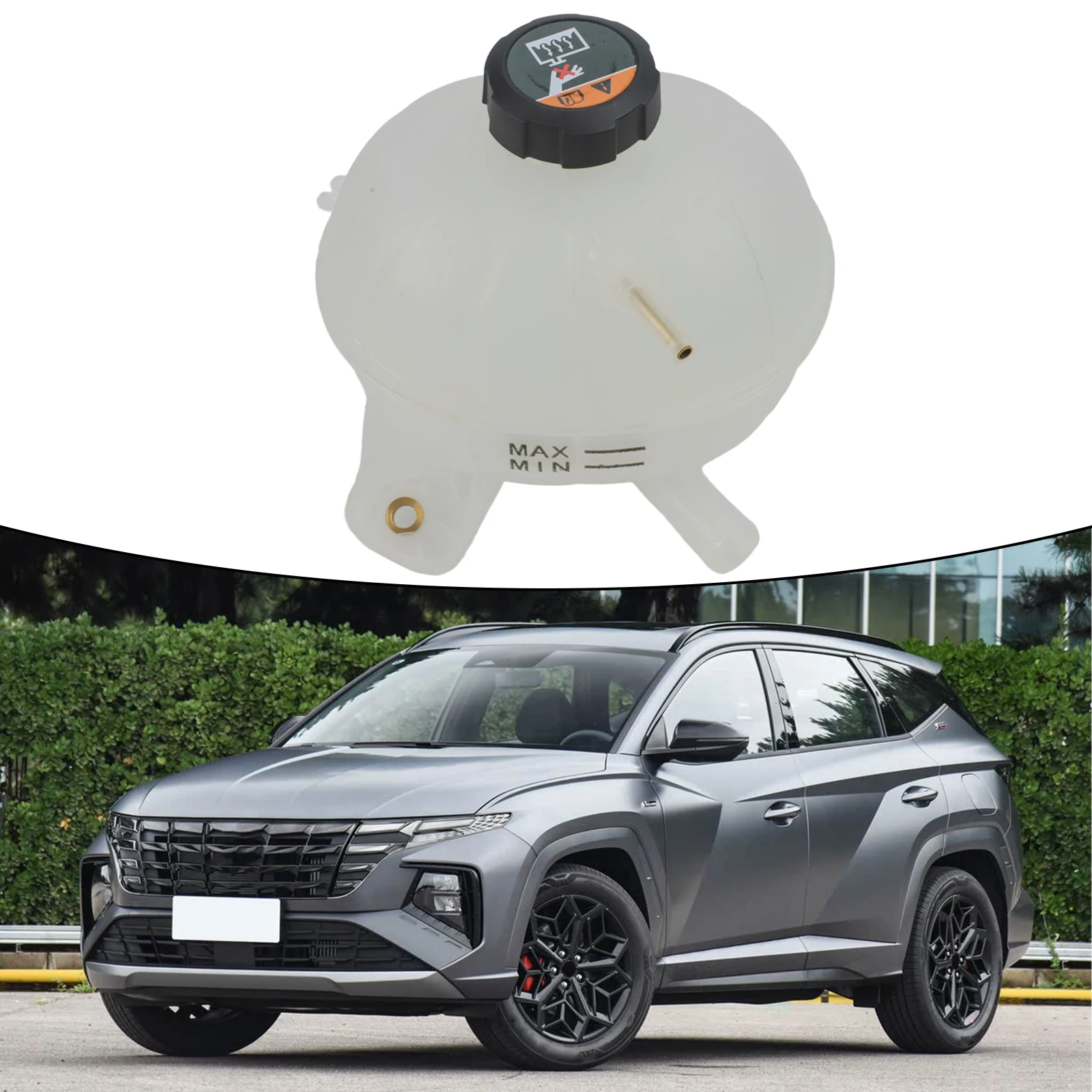 Engine Maintenance Engine Coolant Tank 2016-2021 Tucson Car Coolant Reservoir For Hyundai Motor White Stable Characteristics
Engine Maintenance Engine Coolant Tank 2016-2021 Tucson Car Coolant Reservoir For Hyundai Motor White Stable Characteristics