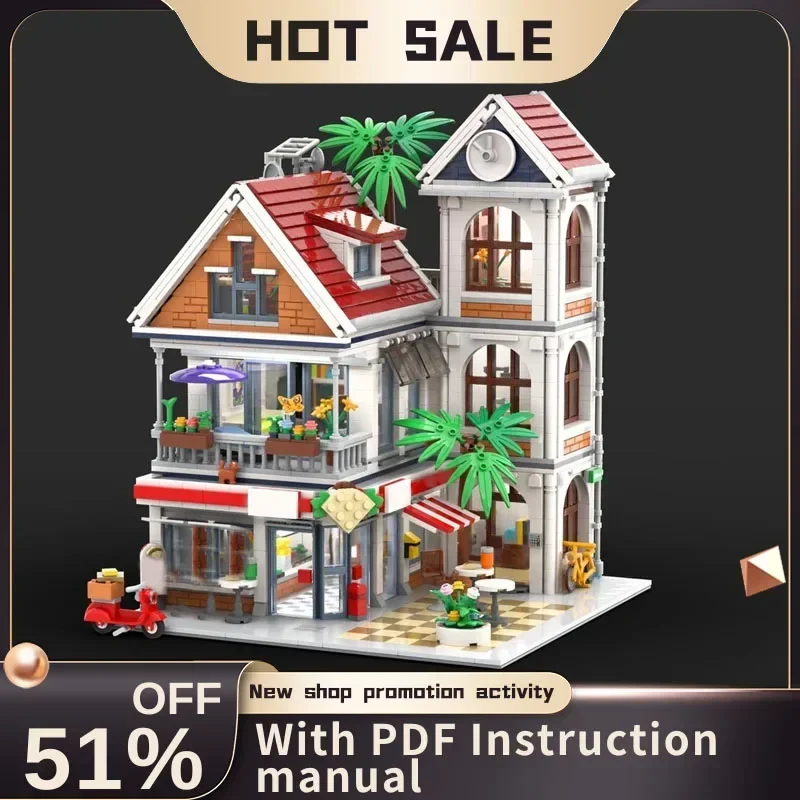 New City Hot Selling Street View Moc Modular Townhouse Kebab Store Model Building Block Creative Ideas Bricks Toys Birthday Gift
New City Hot Selling Street View Moc Modular Townhouse Kebab Store Model Building Block Creative Ideas Bricks Toys Birthday Gift