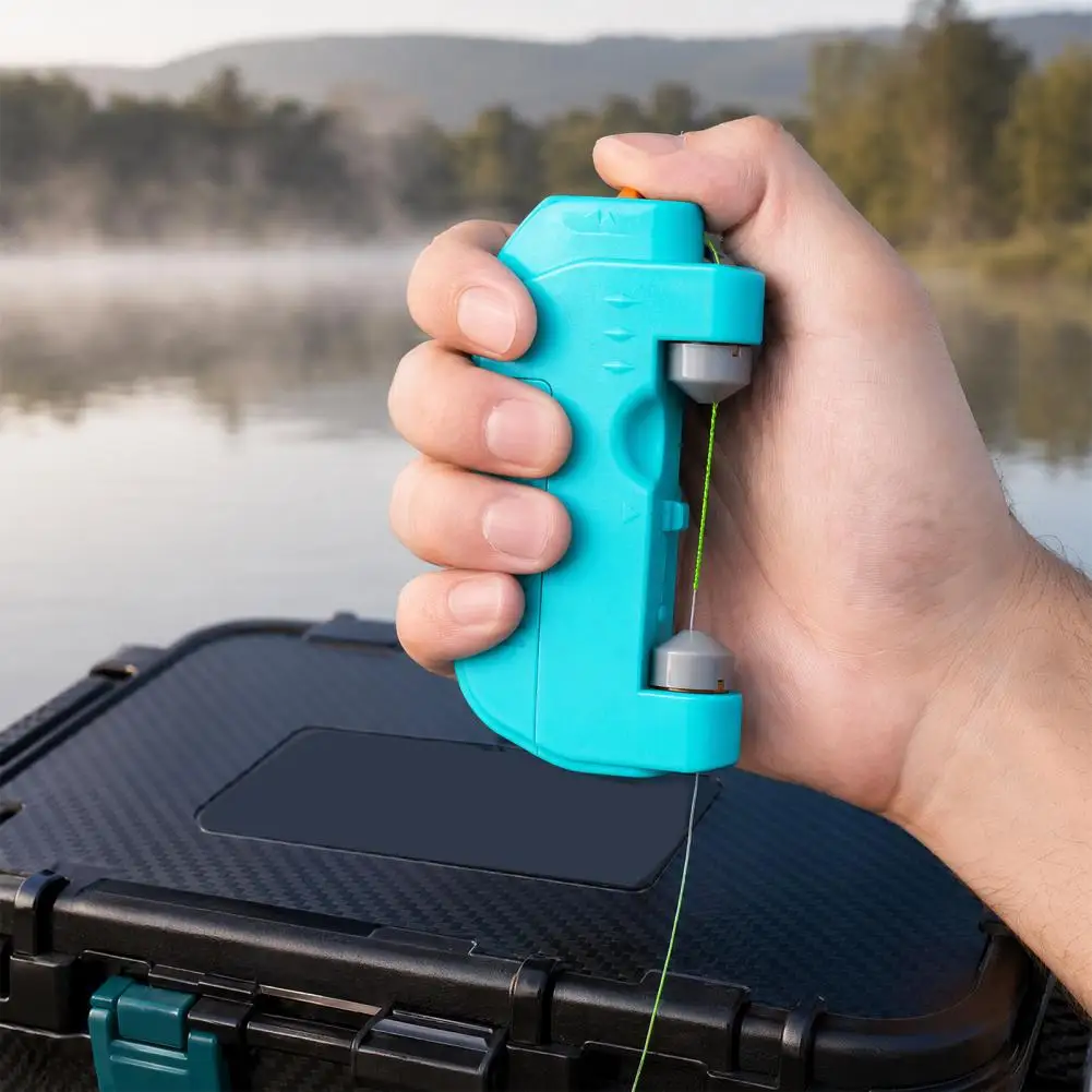 Anglers Knot Tying Tool Automatic Fishing Knot Tying Tool Portable Electric Lure Gt Knotter Device Quick Fishing for Anglers
Anglers Knot Tying Tool Automatic Fishing Knot Tying Tool Portable Electric Lure Gt Knotter Device Quick Fishing for Anglers
