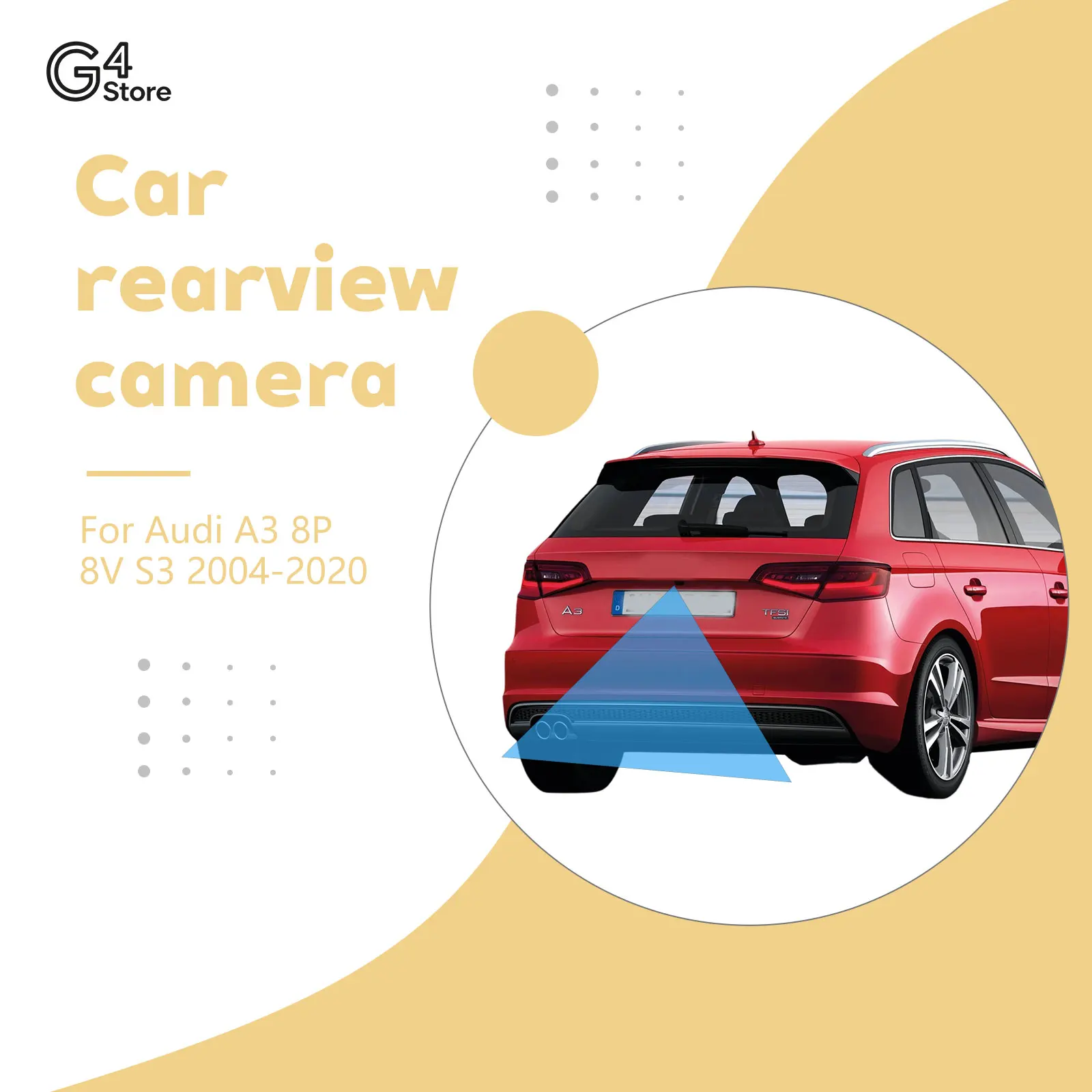 For Audi A3 8P 8V S3 2004-2020 Car Front Camera Parking View CAM Wide Angle Fisheye Waterproof 1080P HD Vehicle Backup Camera
For Audi A3 8P 8V S3 2004-2020 Car Front Camera Parking View CAM Wide Angle Fisheye Waterproof 1080P HD Vehicle Backup Camera