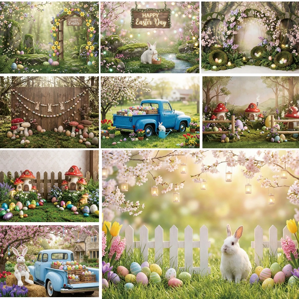 MOON.QG Happy Easter Flowers Backdrop Flower Eggs Rabbit Backgrounds For Photographs Newborn Decor Accessories Portrait Props
MOON.QG Happy Easter Flowers Backdrop Flower Eggs Rabbit Backgrounds For Photographs Newborn Decor Accessories Portrait Props