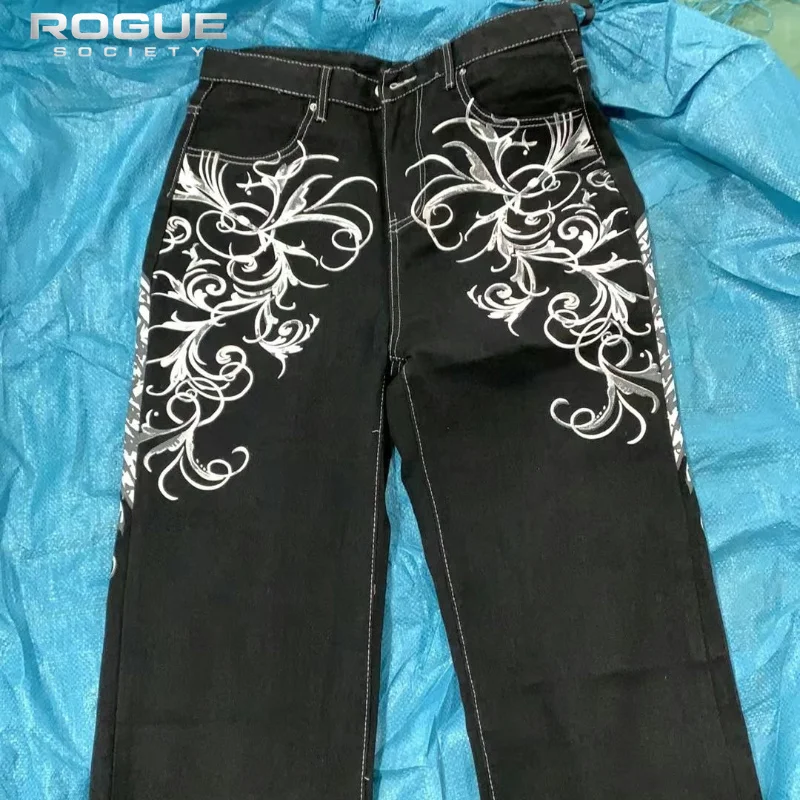 Retro Wing American Cross Print Jeans Male Hip Hop Streetwear High Waist Harajuku Denim Pants Loose Gothic Y2K Trousers Unisex
Retro Wing American Cross Print Jeans Male Hip Hop Streetwear High Waist Harajuku Denim Pants Loose Gothic Y2K Trousers Unisex