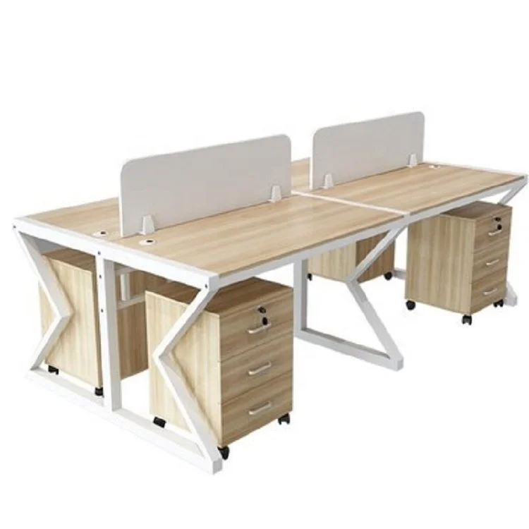 Modern Compact Office Wooden Desktop Desk Set 2/4/6 Seating Office Furniture
Modern Compact Office Wooden Desktop Desk Set 2/4/6 Seating Office Furniture