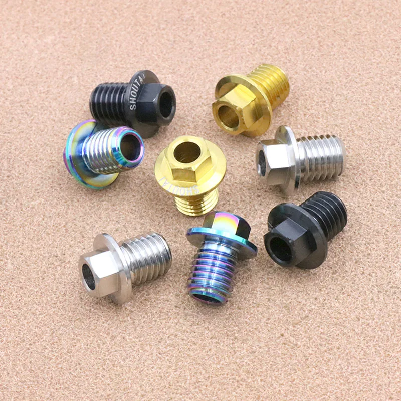 Hydraulic Hose Tube Bolt Disc Brake Variable Speed Tubing Joint TC4 Titanium Alloy Screws For SHIMANO R8 Factory Direct Delivery
Hydraulic Hose Tube Bolt Disc Brake Variable Speed Tubing Joint TC4 Titanium Alloy Screws For SHIMANO R8 Factory Direct Delivery