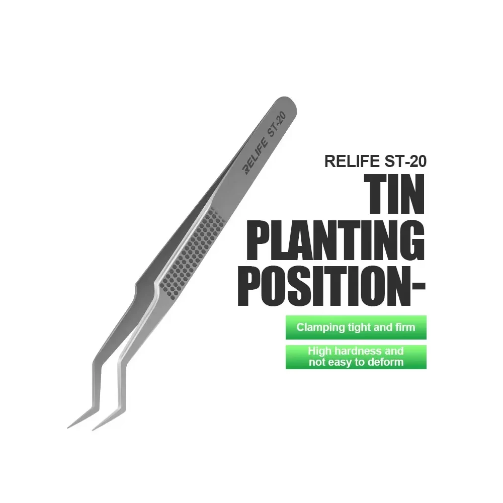 ST-20 Chip Positioning Tweezers High Precision Flying Line Super Hard Tweezer for IC Chip Micro-repair Tool
ST-20 Chip Positioning Tweezers High Precision Flying Line Super Hard Tweezer for IC Chip Micro-repair Tool