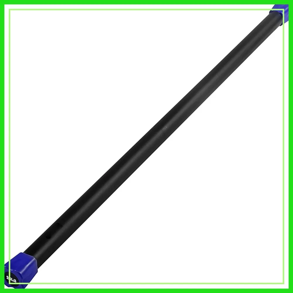 Weighted Workout Bar with Rubber Padding for Home Gym Strength Training
Weighted Workout Bar with Rubber Padding for Home Gym Strength Training