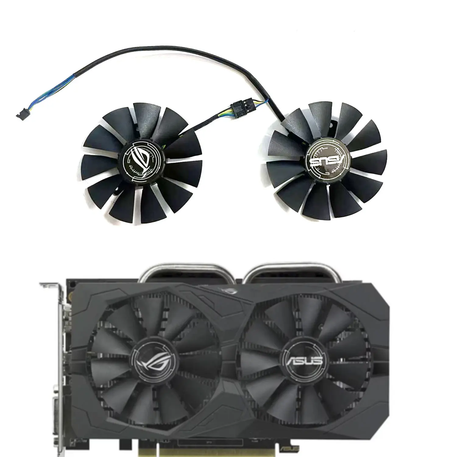 New 75MM 4PIN FD700H12S for ASUS ROG-STRIX-RX560 RX460 GAMING graphics card cooling
New 75MM 4PIN FD700H12S for ASUS ROG-STRIX-RX560 RX460 GAMING graphics card cooling