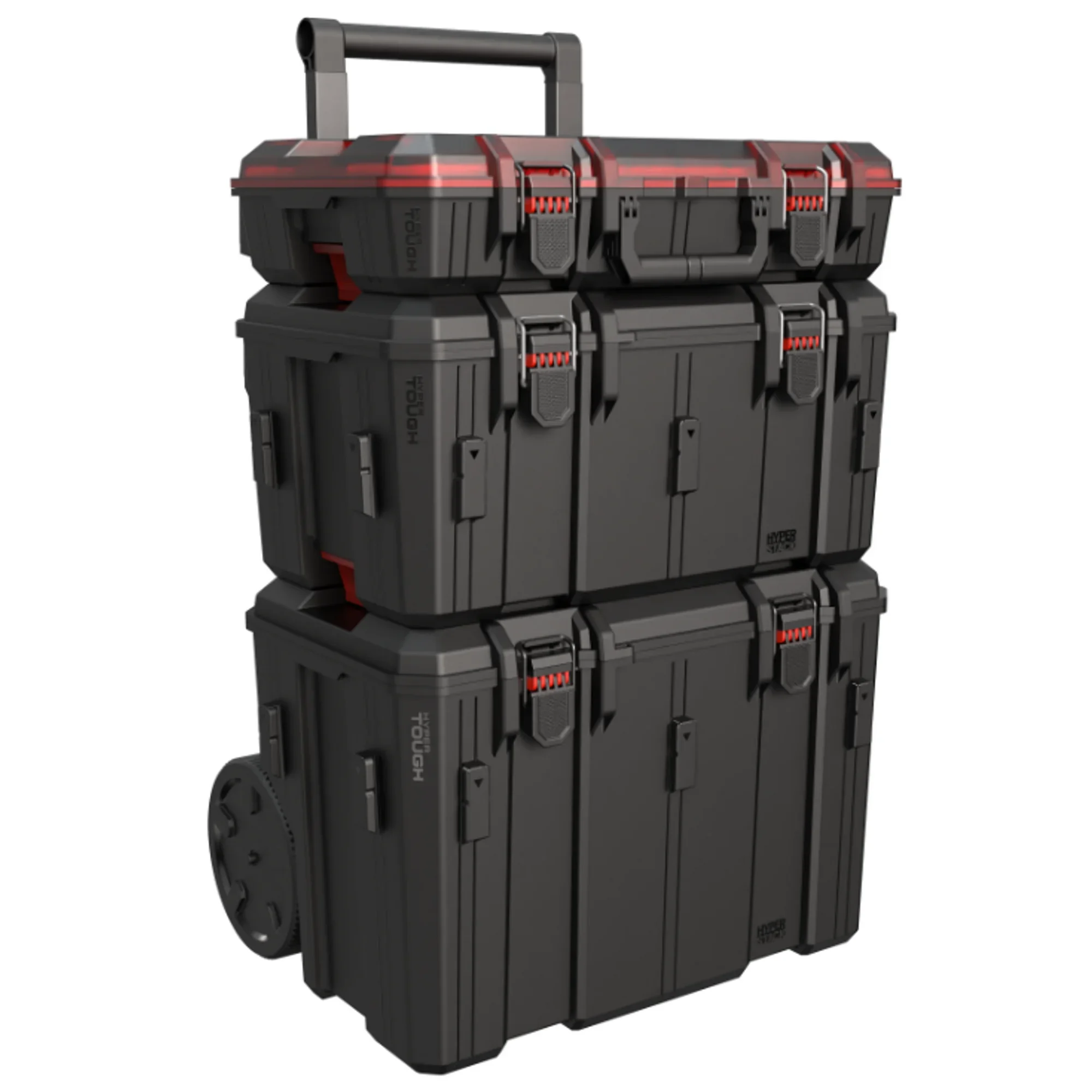 Stack Heavy Duty 3-Piece Modular Rolling Toolbox System in Black, Durable and Portable Tool Storage Solution for Workshop, Garage, or Job Site, Lockable and Stackable, Includes Multiple Compartments and Wheels for Easy Transport, Ideal for Mechanics and D
Stack Heavy Duty 3-Piece Modular Rolling Toolbox System in Black, Durable and Portable Tool Storage Solution for Workshop, Garage, or Job Site, Lockable and Stackable, Includes Multiple Compartments and Wheels for Easy Transport, Ideal for Mechanics and D