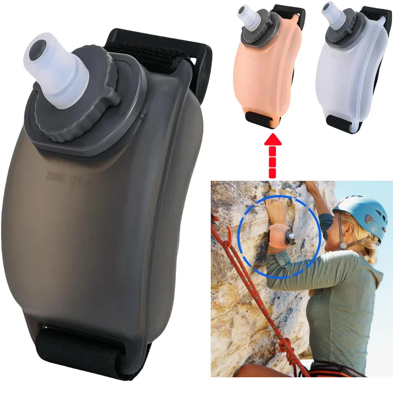 200ML Sports wrist water bottle cycling marathon hydration tool, mountaineering, outdoor portable climbing wrist water bottle
200ML Sports wrist water bottle cycling marathon hydration tool, mountaineering, outdoor portable climbing wrist water bottle