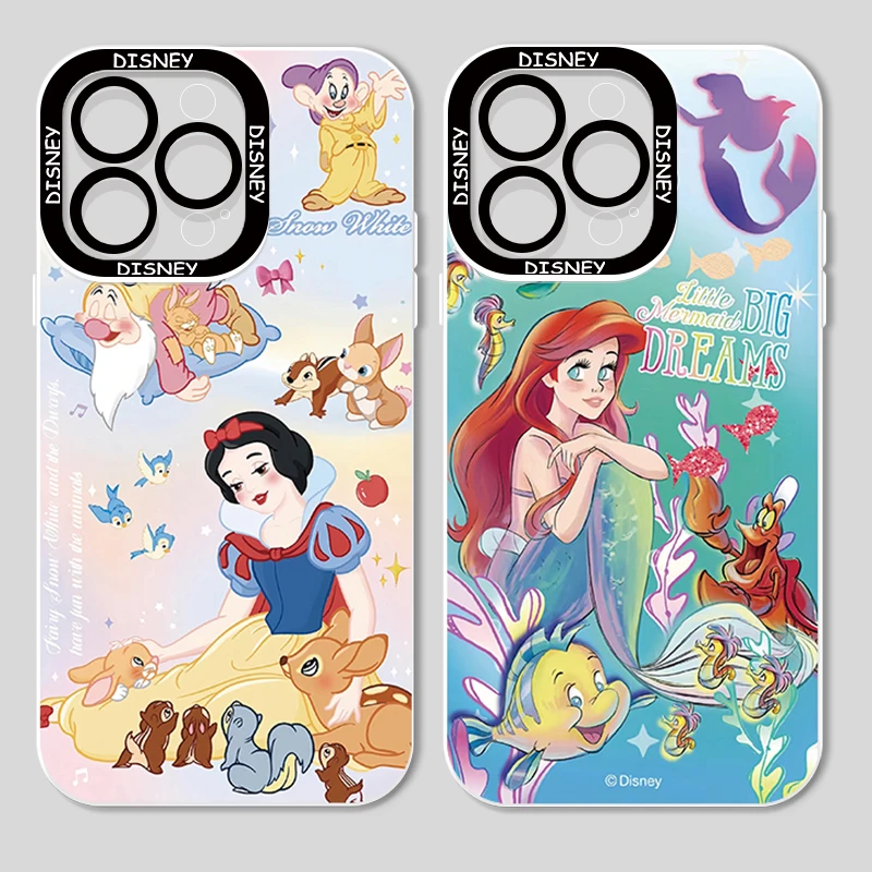 Disney Princess Fashion Girl Transparent Phone Case For iPhone 14 13 12 11 Mini XS XR X Pro MAX 8 7 6 Plus SE Angel Eyes
Disney Princess Fashion Girl Transparent Phone Case For iPhone 14 13 12 11 Mini XS XR X Pro MAX 8 7 6 Plus SE Angel Eyes