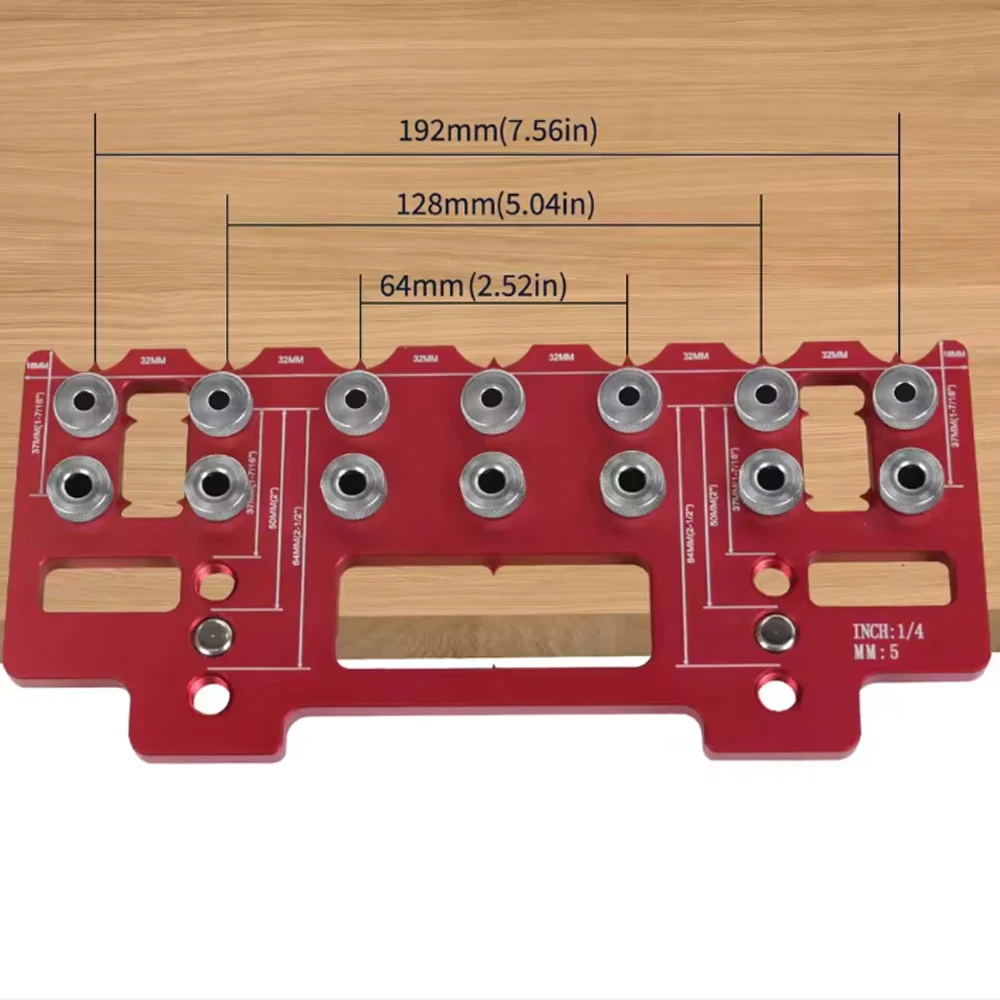 Hole positioner. One set of handle pitch punching positioner, aluminum bag hole fixture kit, straight hole punching template
Hole positioner. One set of handle pitch punching positioner, aluminum bag hole fixture kit, straight hole punching template