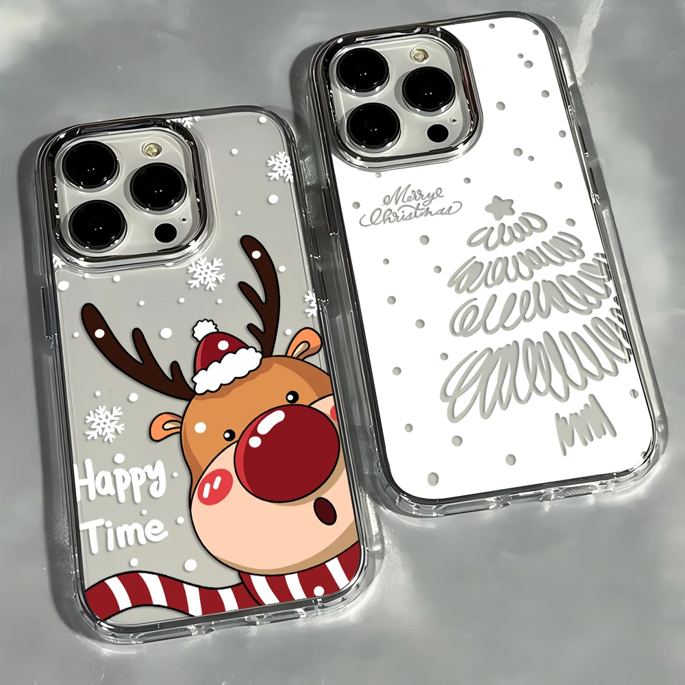 Christmas style cute cartoon printing Phone Case for Xiaomi Mi 15 14T 14 12T 11T 11 Lite Poco X7 4G 5G Plating Transparent Cover
Christmas style cute cartoon printing Phone Case for Xiaomi Mi 15 14T 14 12T 11T 11 Lite Poco X7 4G 5G Plating Transparent Cover