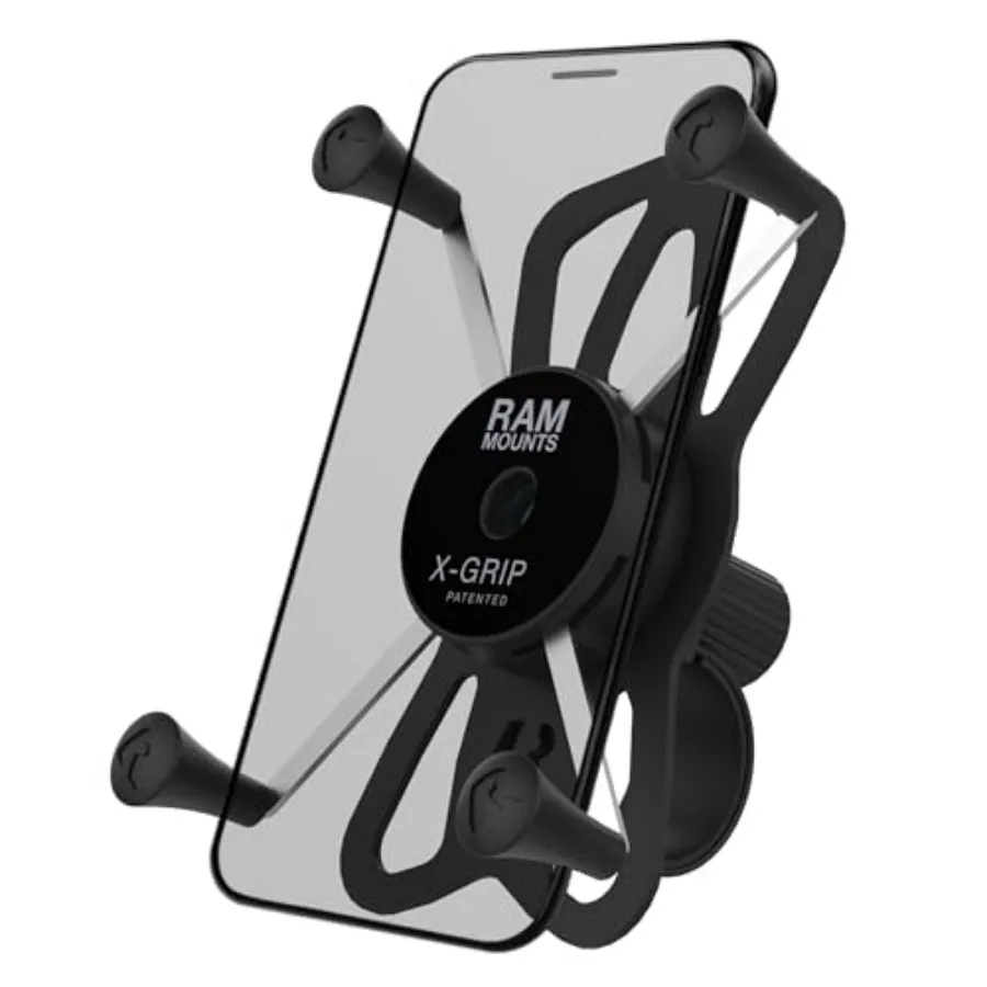 X-Grip Phone Mount with RAM Tough-Strap Handlebar Base for Bikes and Motorcycle Handlebars
X-Grip Phone Mount with RAM Tough-Strap Handlebar Base for Bikes and Motorcycle Handlebars