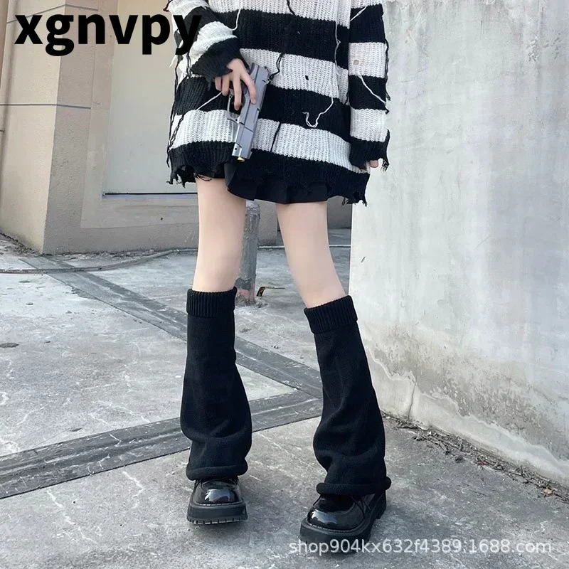 Гетры xgnvpy в стиле "Лолита": вязаные гетры-клеш, идеально подходят для Лолиты, уникальные аксессуары для студенческого дня
Гетры xgnvpy в стиле "Лолита": вязаные гетры-клеш, идеально подходят для Лолиты, уникальные аксессуары для студенческого дня