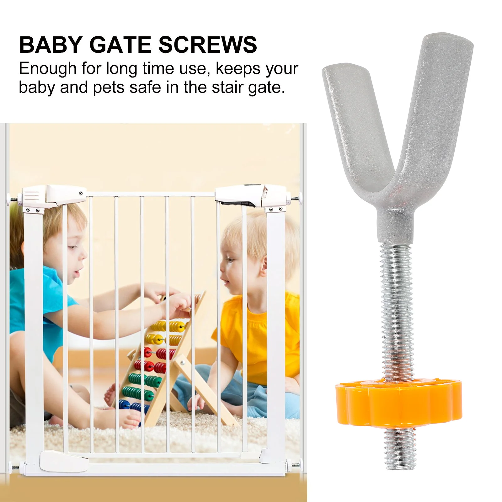 4Pcs Y-Shaped Tops Bolt for Indoor Fence Guardrail Durable Lightweight Easy Installation Simple Design High Performance
4Pcs Y-Shaped Tops Bolt for Indoor Fence Guardrail Durable Lightweight Easy Installation Simple Design High Performance