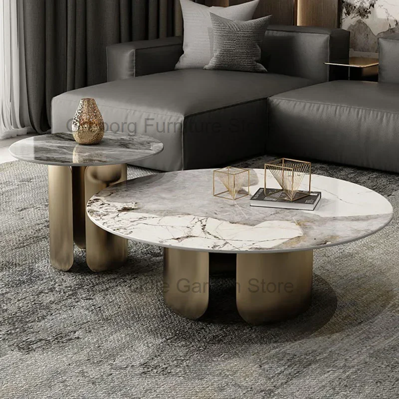 Modern Minimalist Coffee Tables Round Marble Effect White Metal Side Table Simple Luxury Mesa De Centro De Sala Home Furniture
Modern Minimalist Coffee Tables Round Marble Effect White Metal Side Table Simple Luxury Mesa De Centro De Sala Home Furniture
