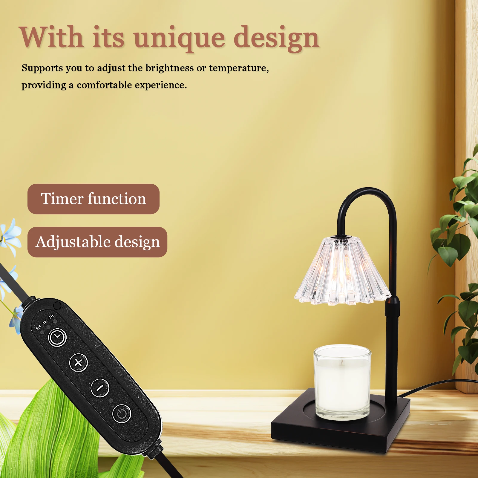 Warmer Lamp Wax Burner With Timer Us Plug Adjustable Brightness Minimalist Design Romantic Decor Electric
Warmer Lamp Wax Burner With Timer Us Plug Adjustable Brightness Minimalist Design Romantic Decor Electric