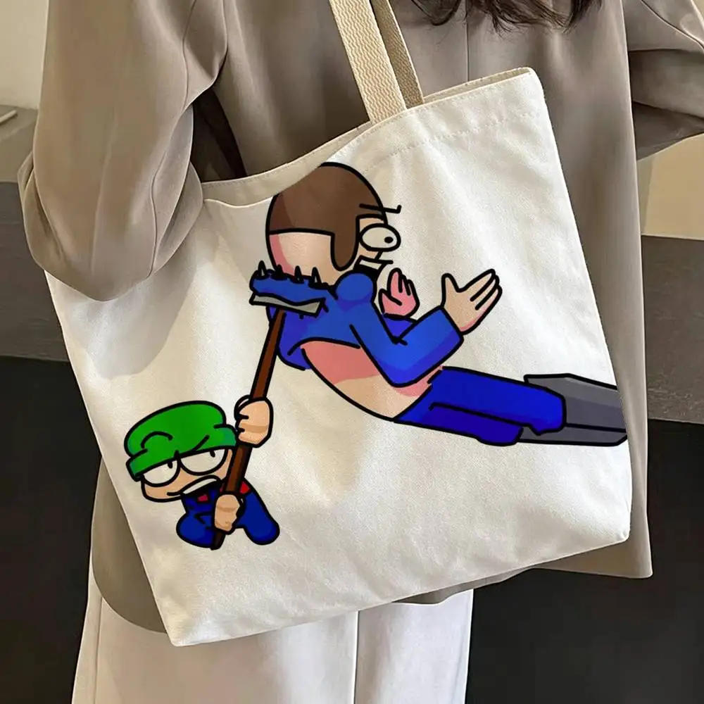 Dave Bambi Bandu Expunged Game Print Canvas Tote Bag Handbag For Daily Shopping School Commute Casual Shoulder Bag
Dave Bambi Bandu Expunged Game Print Canvas Tote Bag Handbag For Daily Shopping School Commute Casual Shoulder Bag