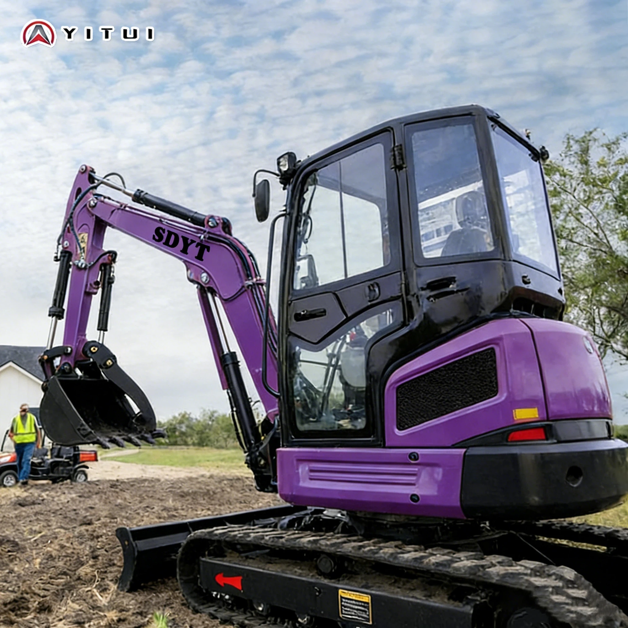 New 2.6 Ton Mini Excavator Crawler Small Excavator With Cab Hydraulic For Home Customized Ce/Epa Certified
New 2.6 Ton Mini Excavator Crawler Small Excavator With Cab Hydraulic For Home Customized Ce/Epa Certified