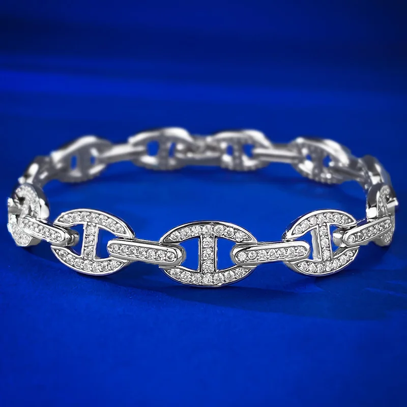 2023 New S925 Silver Pig Nose Bracelet Full Diamond Personalized Fashion and Elegant Ins Mingyuan Style
2023 New S925 Silver Pig Nose Bracelet Full Diamond Personalized Fashion and Elegant Ins Mingyuan Style