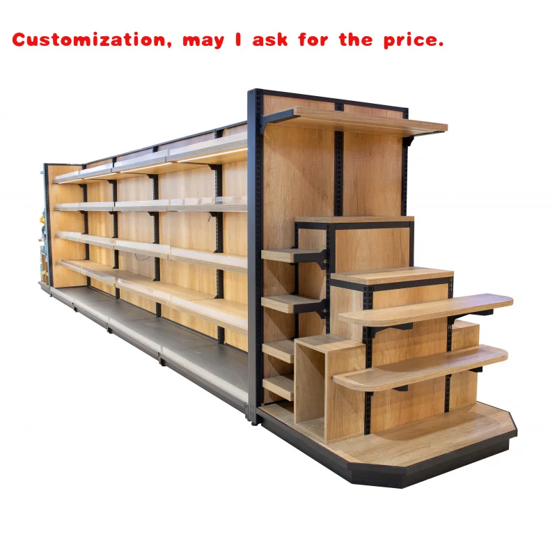 custom.Retail Store Wood and Steel Display Shelving Supermarket Use
custom.Retail Store Wood and Steel Display Shelving Supermarket Use