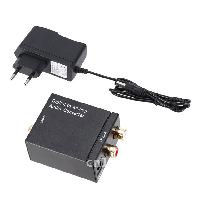 Grwibeou RCA R/L Digital to Analog Audio Converter Coaxial to Analog Adapter DAC Aamplifier output Optical Digital Audio SPDIF
Grwibeou RCA R/L Digital to Analog Audio Converter Coaxial to Analog Adapter DAC Aamplifier output Optical Digital Audio SPDIF