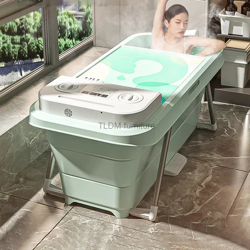Adult Portable Bathtub Home Full Body Bath Bucket Foldable Spa Bathtub Automatic Heating Sweat Steaming Bucket Comfortable Bidet
Adult Portable Bathtub Home Full Body Bath Bucket Foldable Spa Bathtub Automatic Heating Sweat Steaming Bucket Comfortable Bidet