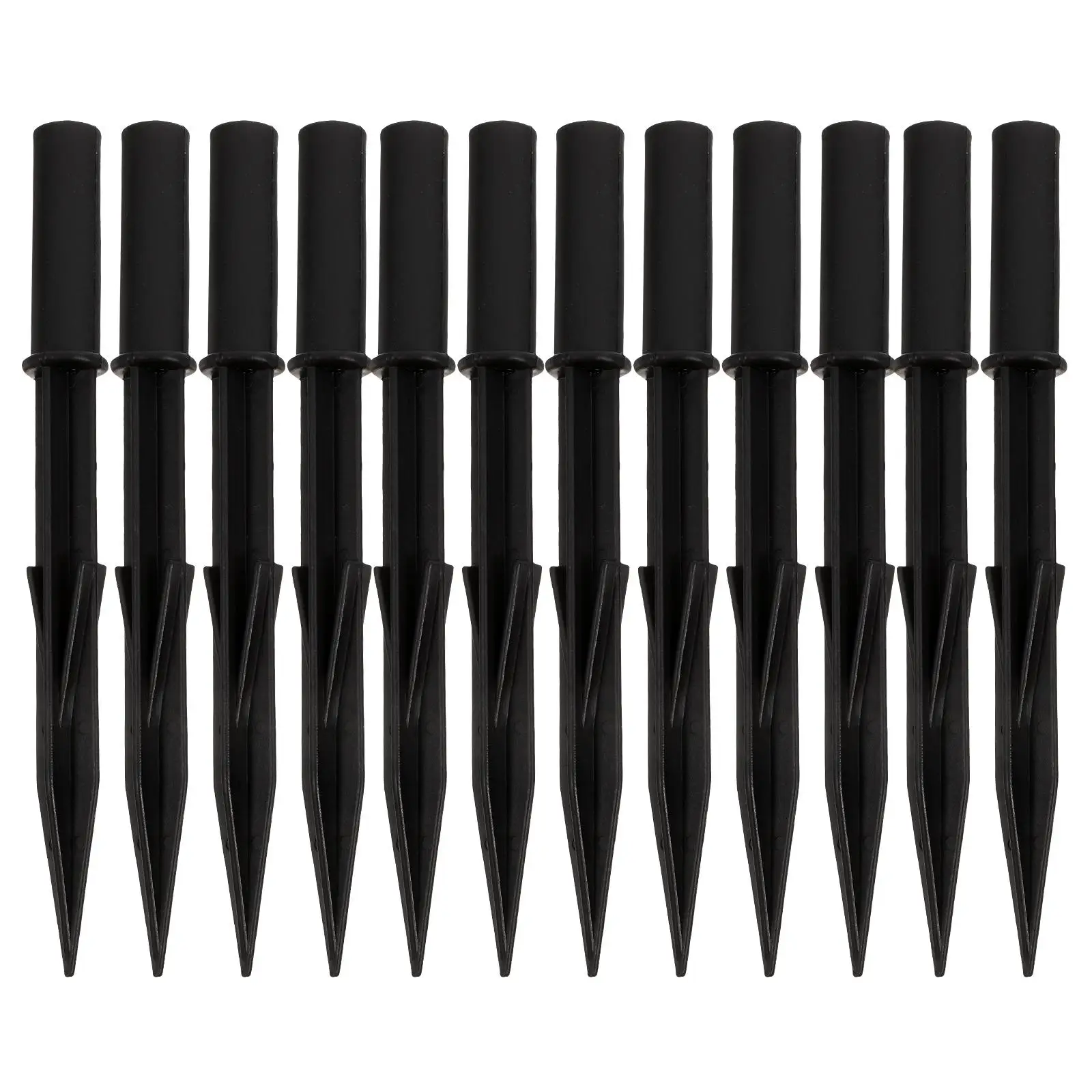 20pcs Solar Lamp Ground Stakes Black Plastic Replacement Candy Cane Light Parts Garden Decoration Landscape Enhancement Yard
20pcs Solar Lamp Ground Stakes Black Plastic Replacement Candy Cane Light Parts Garden Decoration Landscape Enhancement Yard