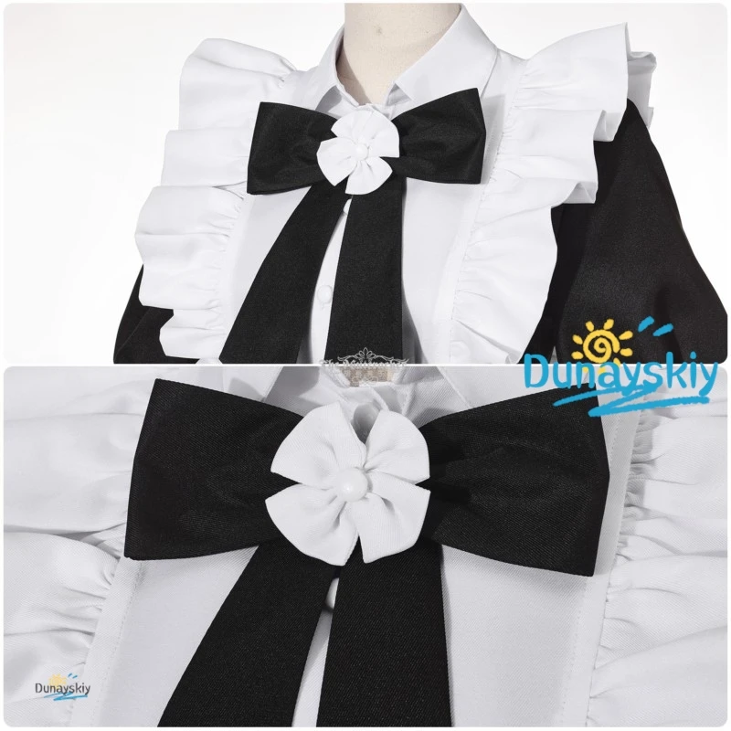 Sakurako Utazumi Blue Archive Cafe Collab Maid Outfit Cosplay Costume With Three Layer Apron And Red Bow For Anime Events
Sakurako Utazumi Blue Archive Cafe Collab Maid Outfit Cosplay Costume With Three Layer Apron And Red Bow For Anime Events
