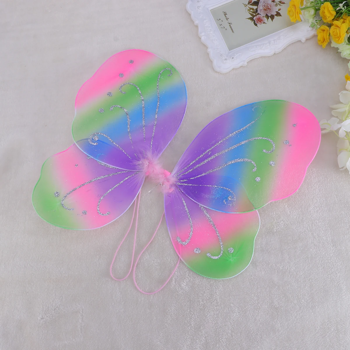 Butterfly Wings Props Kids Girls Boys Multicolor Costume Party Accessories Halloween Cosplay Stage Performance Children Wear
Butterfly Wings Props Kids Girls Boys Multicolor Costume Party Accessories Halloween Cosplay Stage Performance Children Wear