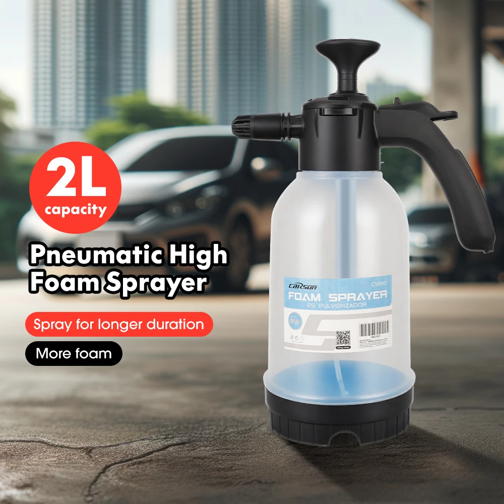 Carsun 2 л пенный распылитель для автомойки портативный ручной автомойка 60 ° Распылитель для очистки вентилятора
Carsun 2 л пенный распылитель для автомойки портативный ручной автомойка 60 ° Распылитель для очистки вентилятора