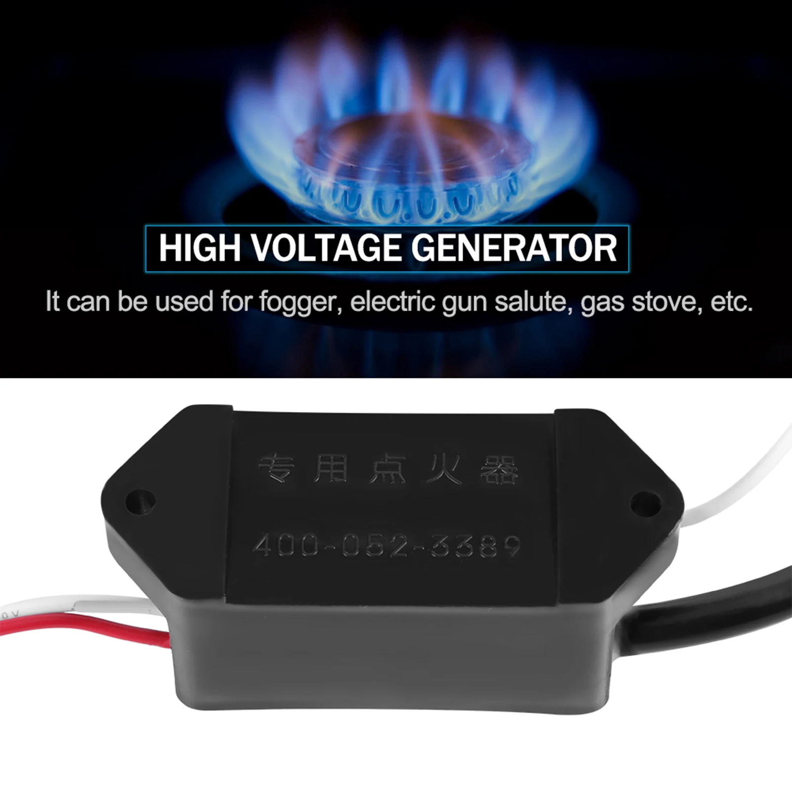 3.6/4.8/6/12V Pulse Coil Module, DC3.6V/4.8V/6V/12V High Voltage Pulse Generator DC 3kV-11kV Super Electric Arc Module
3.6/4.8/6/12V Pulse Coil Module, DC3.6V/4.8V/6V/12V High Voltage Pulse Generator DC 3kV-11kV Super Electric Arc Module