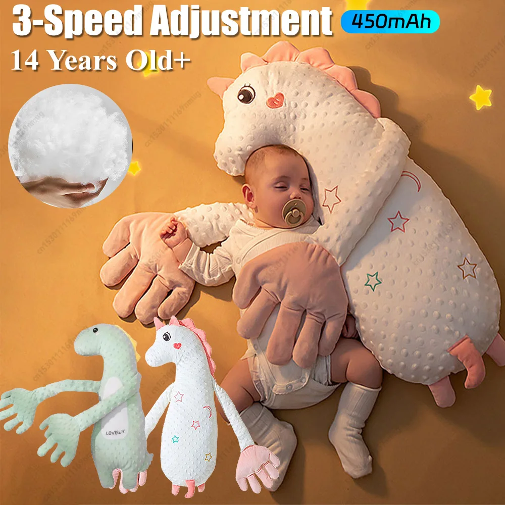 Baby Patter for Sleep Baby Startle Prevention Sleep Companion Automatic Patting Sleeping Pillow Soothing Toy for Toddlers
Baby Patter for Sleep Baby Startle Prevention Sleep Companion Automatic Patting Sleeping Pillow Soothing Toy for Toddlers