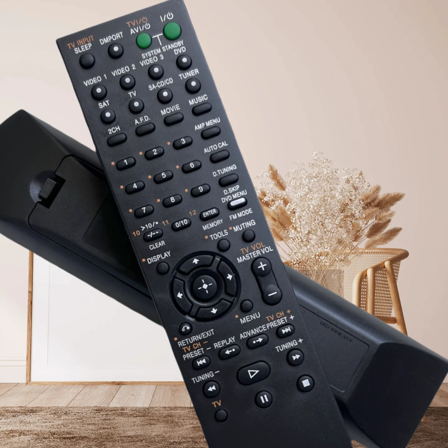 Новый сменный пульт дистанционного управления, подходящий для AV-ресивера Sony HT-FS3 HT-SS360 STR-KS360 RM-AAU019 STR-DG500
Новый сменный пульт дистанционного управления, подходящий для AV-ресивера Sony HT-FS3 HT-SS360 STR-KS360 RM-AAU019 STR-DG500