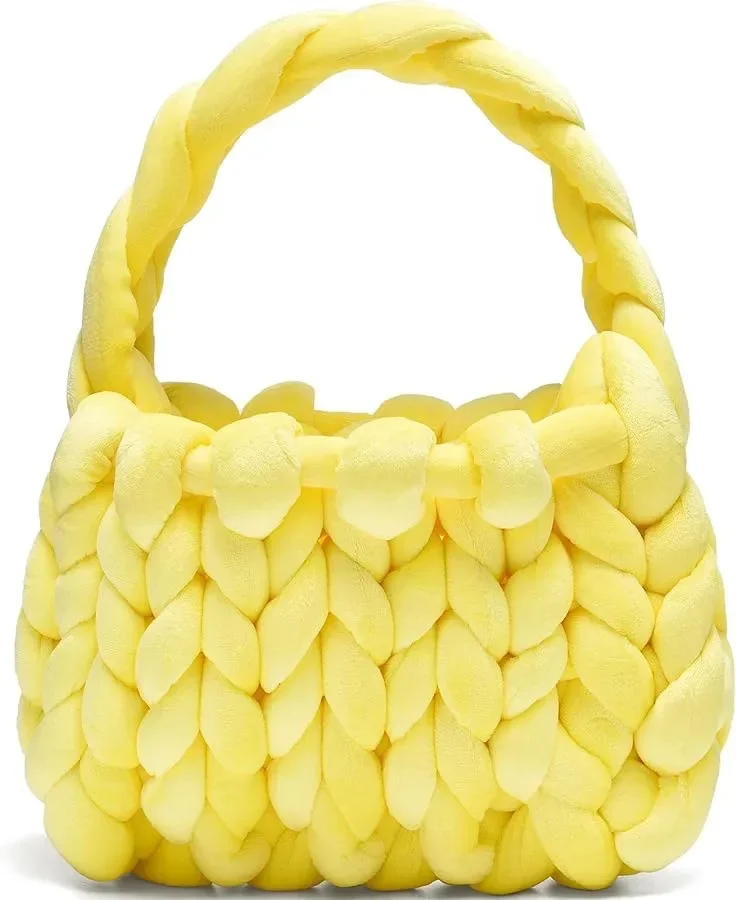 Velvet Bag DIY Hand Woven Bags Crystal Velvet Core Spun Yarn Hand-held Mailman Bag Velvet Handbags Сумка Мягкая Пушистая
Velvet Bag DIY Hand Woven Bags Crystal Velvet Core Spun Yarn Hand-held Mailman Bag Velvet Handbags Сумка Мягкая Пушистая