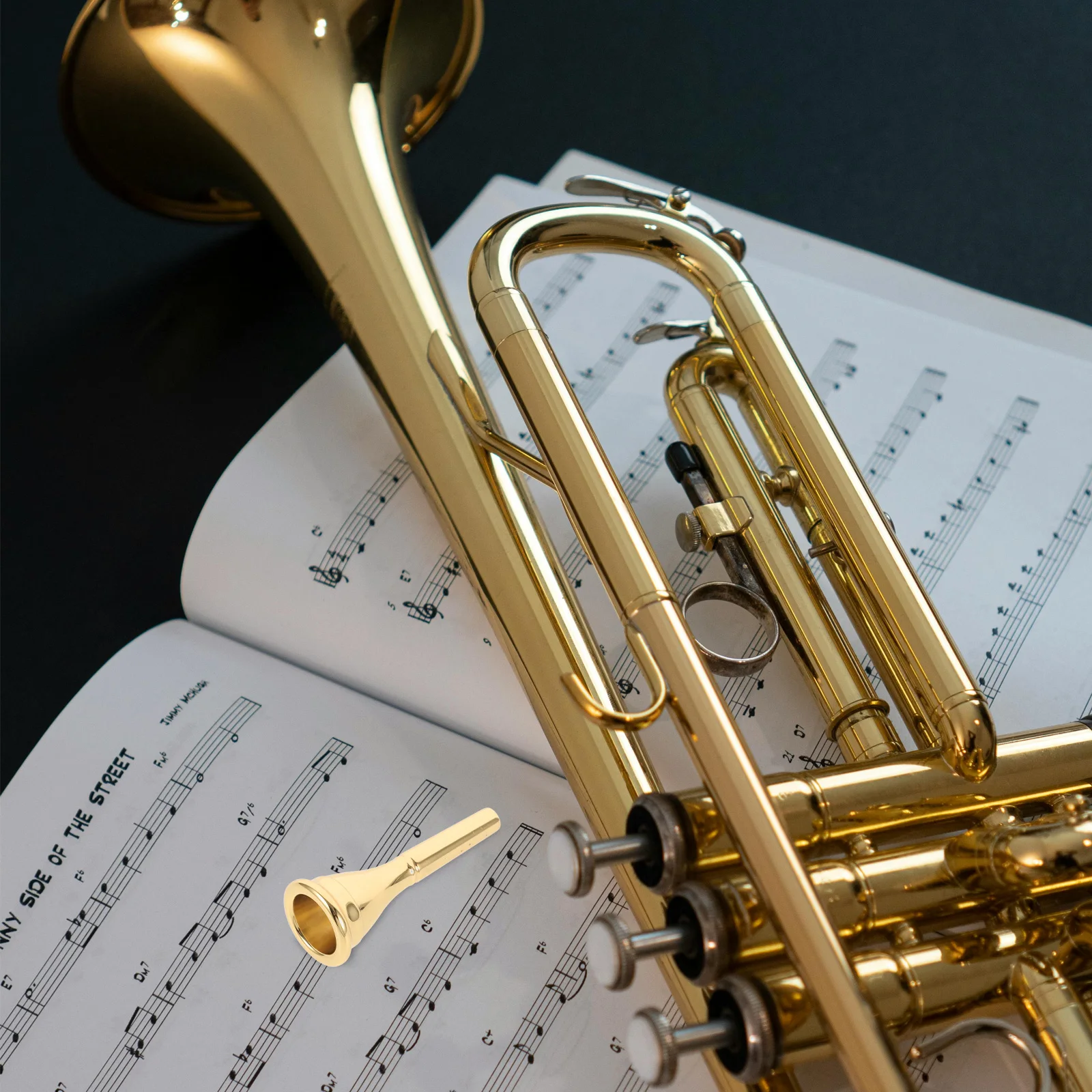 Copper French Horn Mouthpiece Replacement Accessory Metal Alloy Mouthpiece for Beginners Professionals Horn Part
Copper French Horn Mouthpiece Replacement Accessory Metal Alloy Mouthpiece for Beginners Professionals Horn Part