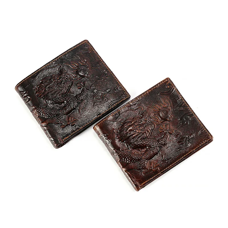 Мужской кошелек, масляный воск, слой на голову, коровья кожа с тиснением дракона, ретро кожаный горизонтальный и вертикальный деловой кошелек
Мужской кошелек, масляный воск, слой на голову, коровья кожа с тиснением дракона, ретро кожаный горизонтальный и вертикальный деловой кошелек