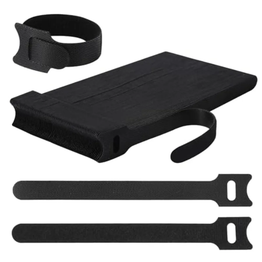 70 PCS 6 inch Cable Ties Reusable Cable Management Adjustable Cable Organizer, Cable Straps, Cord Wraps and Hook Loop Straps fo
70 PCS 6 inch Cable Ties Reusable Cable Management Adjustable Cable Organizer, Cable Straps, Cord Wraps and Hook Loop Straps fo