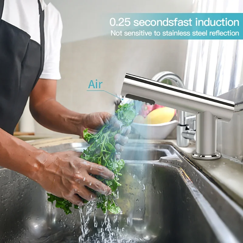 AK7106 Touch-free Infrared Sensor-Activated Stainless Steel 304 High-Speed Electric Faucet Hand Dryer 90m/s Air Speed Hotel
AK7106 Touch-free Infrared Sensor-Activated Stainless Steel 304 High-Speed Electric Faucet Hand Dryer 90m/s Air Speed Hotel