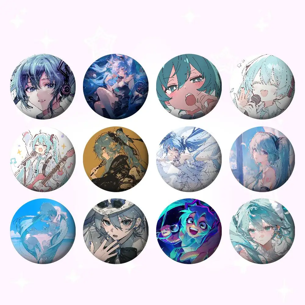 Cute M-Mikus Brooches Stylish Ornament Pins Exquisite Round Badge Bag Accessories Jewelry Gifts
Cute M-Mikus Brooches Stylish Ornament Pins Exquisite Round Badge Bag Accessories Jewelry Gifts