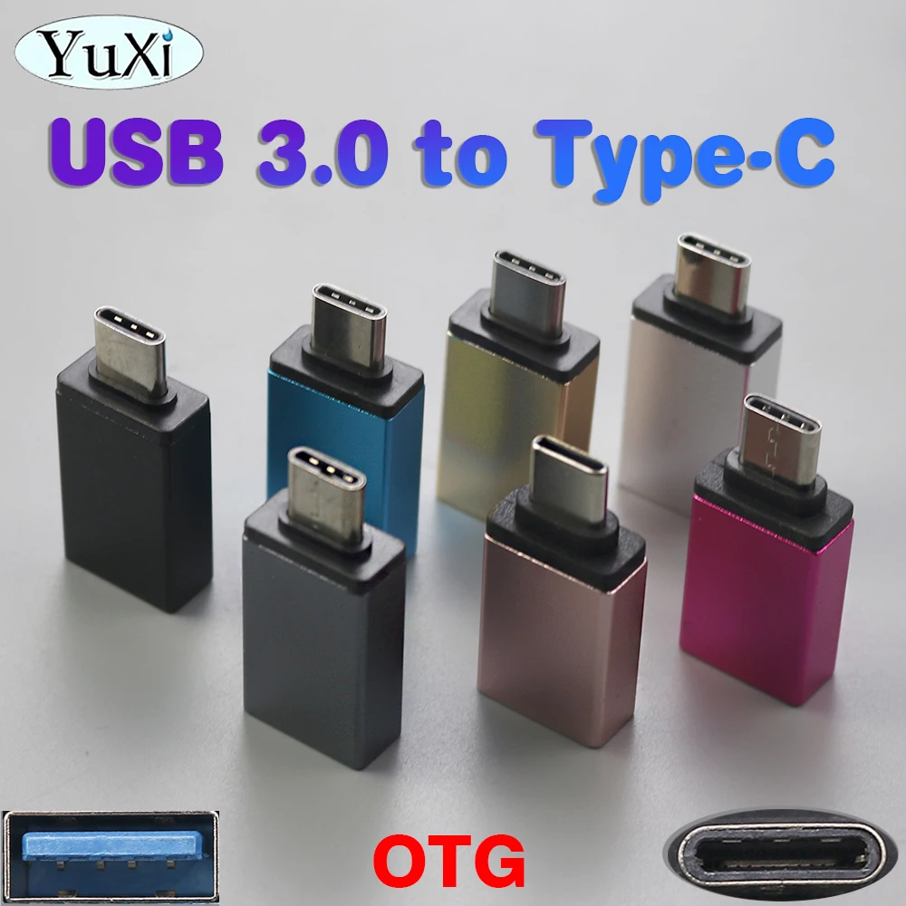 1 piece USB 3.0 to Type-C OTG Adapter Fast Charging USB-C Connector Aluminium Metal Adaptor For Phone Pad PC Notebook
1 piece USB 3.0 to Type-C OTG Adapter Fast Charging USB-C Connector Aluminium Metal Adaptor For Phone Pad PC Notebook