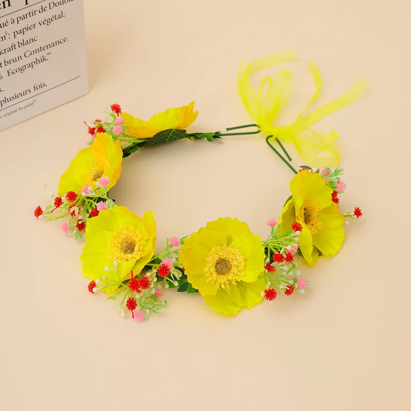Baby'S Breath Floral Crown Lightweight Wedding Flower Crown Artificial Flower Crown Adjustable Ribbon Headpiece
Baby'S Breath Floral Crown Lightweight Wedding Flower Crown Artificial Flower Crown Adjustable Ribbon Headpiece
