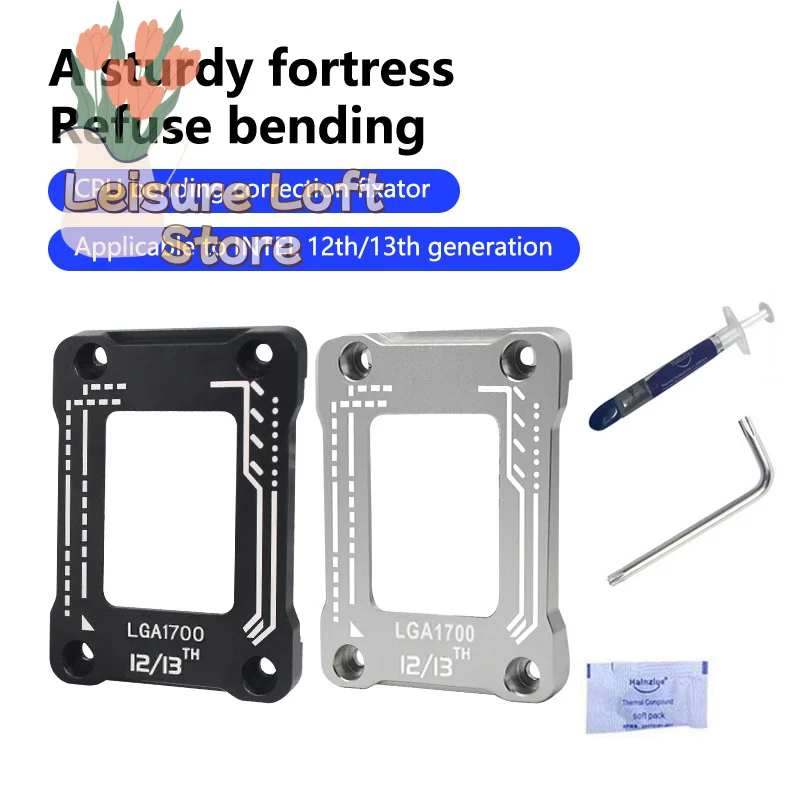 Desktop Computer Motherboard CPU Bracket LGA1700 Anti-pressure Bending Base Correcting Frame 12th 13th Processor Cover
Desktop Computer Motherboard CPU Bracket LGA1700 Anti-pressure Bending Base Correcting Frame 12th 13th Processor Cover