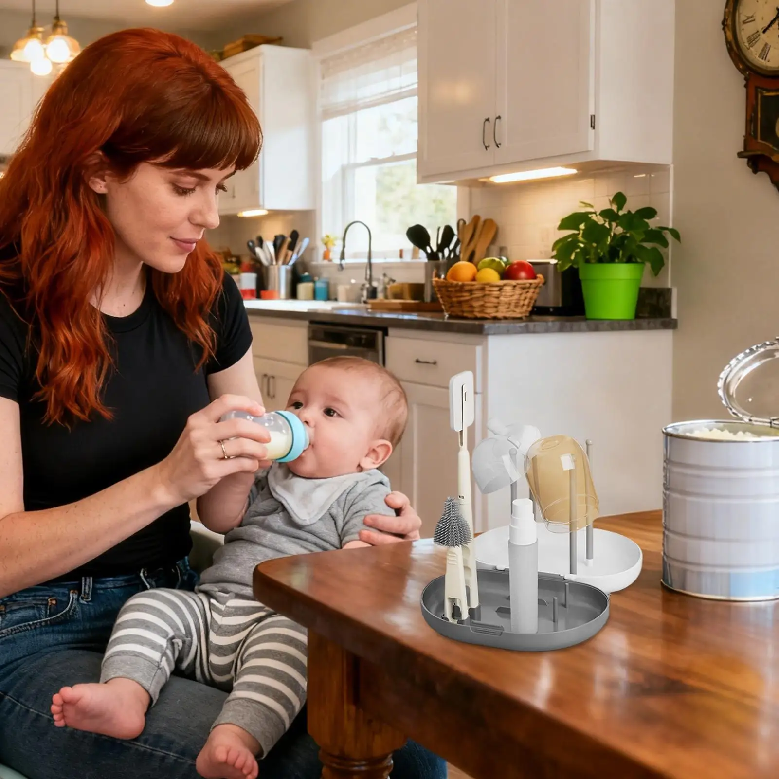 Bottle Brush Kit With Storage Case And Soap Dispenser Cups Cleaning Tools Water Bottle Cleaner Brush For Lids Straws Nipple
Bottle Brush Kit With Storage Case And Soap Dispenser Cups Cleaning Tools Water Bottle Cleaner Brush For Lids Straws Nipple