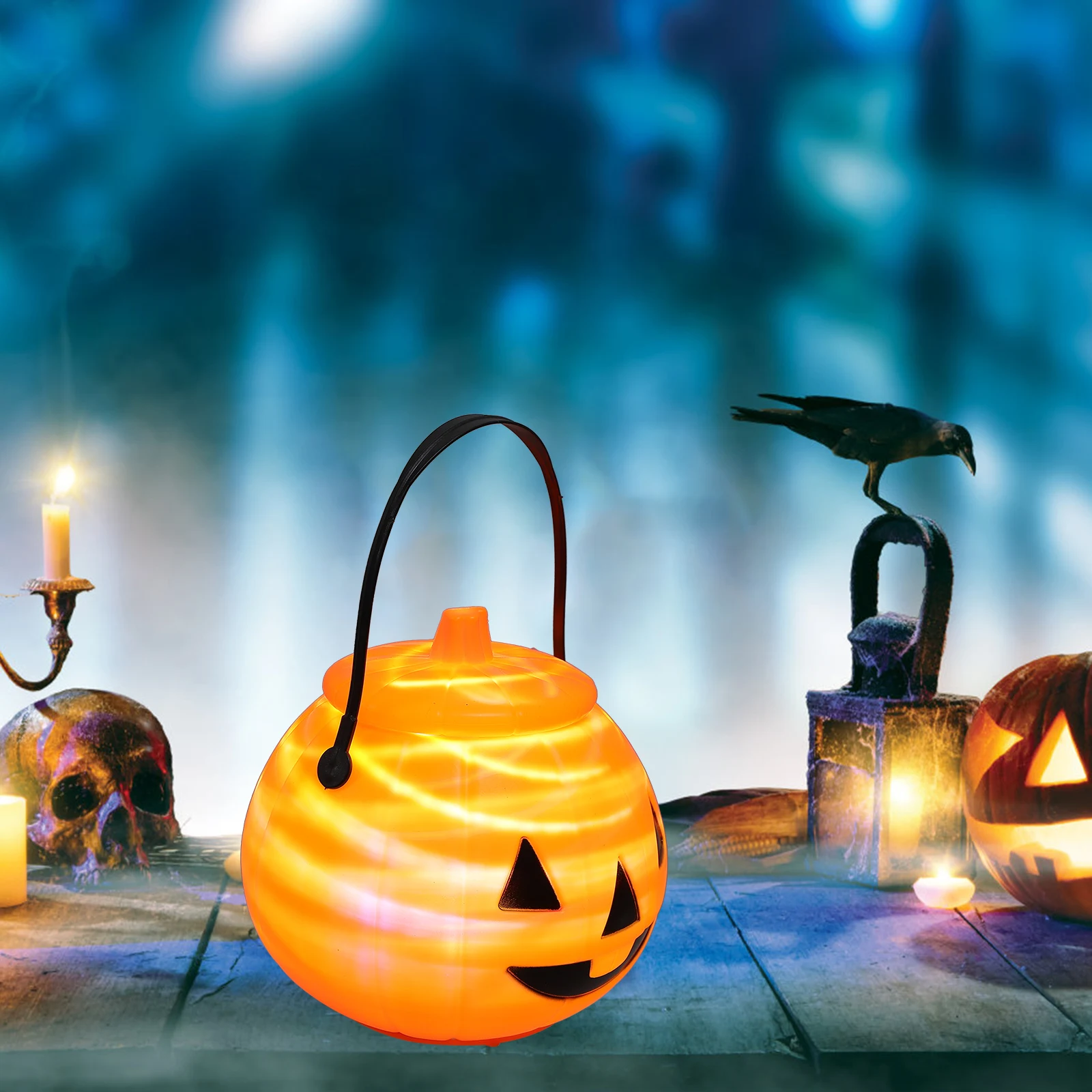 Lantern Glowing Music Pumpkin Hanging Halloween Party Decoration Shine Orange Decorative Child
Lantern Glowing Music Pumpkin Hanging Halloween Party Decoration Shine Orange Decorative Child